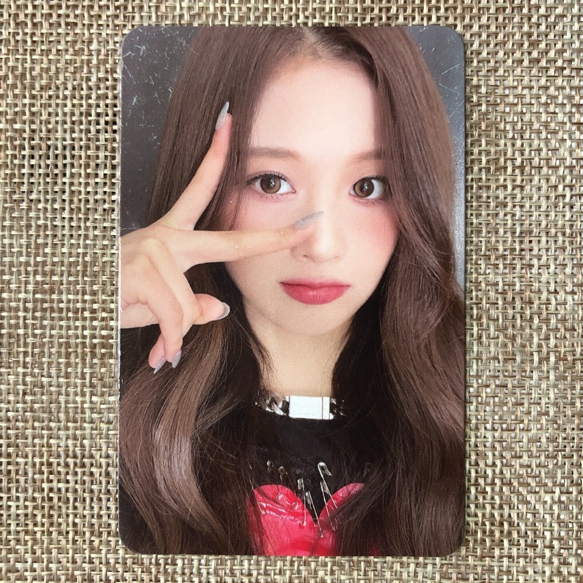 nmixx makestar ヨントン　証明写真　トレカ　ジニ　entwurf NMIXX ENTWURF DICE MAKESTAR MAKE STAR C VER EVENT PHOTOCARD