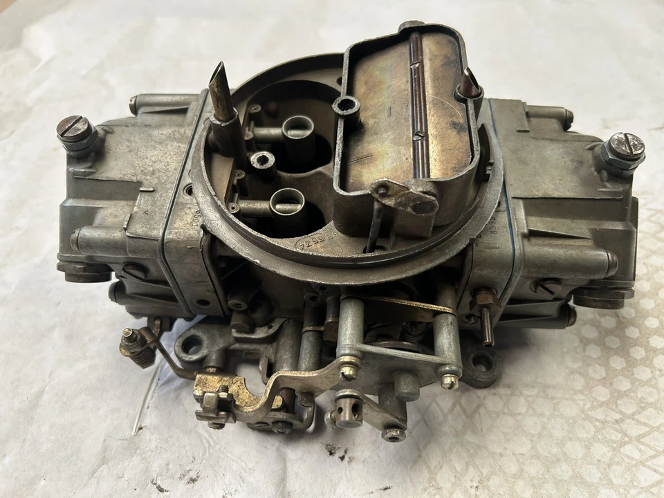 Holley 复古 4BBL 汽化器清单 #4777 650 CFM 双泵雪佛兰福特 Mopar — 第 3/4 张图片
