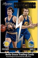 2013-14 Panini Prestige Rick Barry / David Lee #2 Golden State Connections NBA