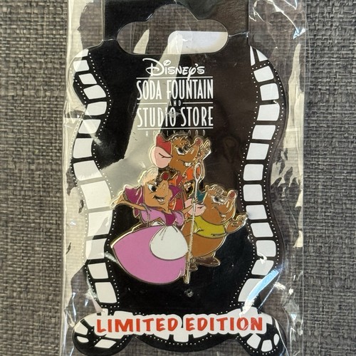 Disney Soda Fountain DSF Jaq Gus Perla Sewing Needle LE 300 Pin