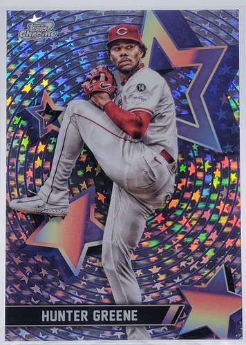 🌟 2022 Topps Cosmic Chrome Hunter Greene #168 Nucleus Refractor