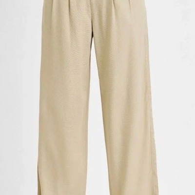 Risen High-Rise Wide-Leg Trousers