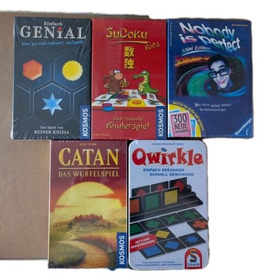 Qwirkle Schmidt Spiele Bring-Mich-Mit-Spiel in Metalldose Gesellschaftsspiel 