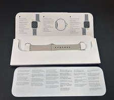 New Apple Watch Sport Band For Apple Watch Series 9 - Starlight 41mm S/M 