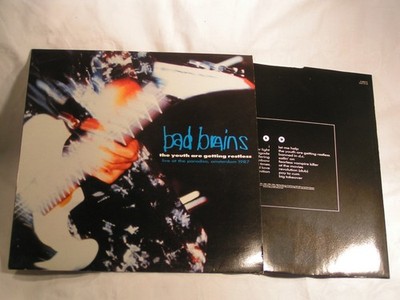 BAD BRAINS -  THE YOUTH ARE GETTING RESTLESS !! ( LP ) !! 1.UK-Press * NEAR MINT