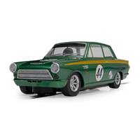 Lotus Ford Cortina Goodwood 2023 A.JORDAN-D.DICKENSON Slot 1:32 Scalextric Slot