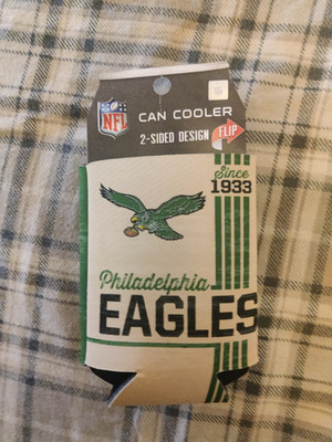 Philadelphia Eagles Throwback NFL 2-Sided Koozies Coozies Can Cooler Wincraf