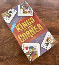 New Kings In The Corner Card Game 2-6 Players Jax Ltd. 1996 Strategy Sealed