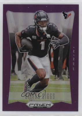 2024 Panini Prizm Deca Purple Prizm 51/99 Stefon Diggs #124 11oh