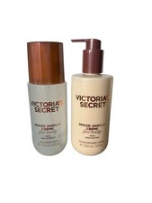 Victoria's Secret Spiced Vanilla Creme Fragrance Mist  Body Lotion Set