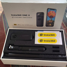 Insta360 ONE X 5.7K 360 Action Camera Kit w/ Accessories Black
