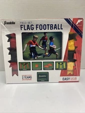 Franklin Flag Football Field Set 2 Teams Of 5 Players Brand New Red Vs Yellow