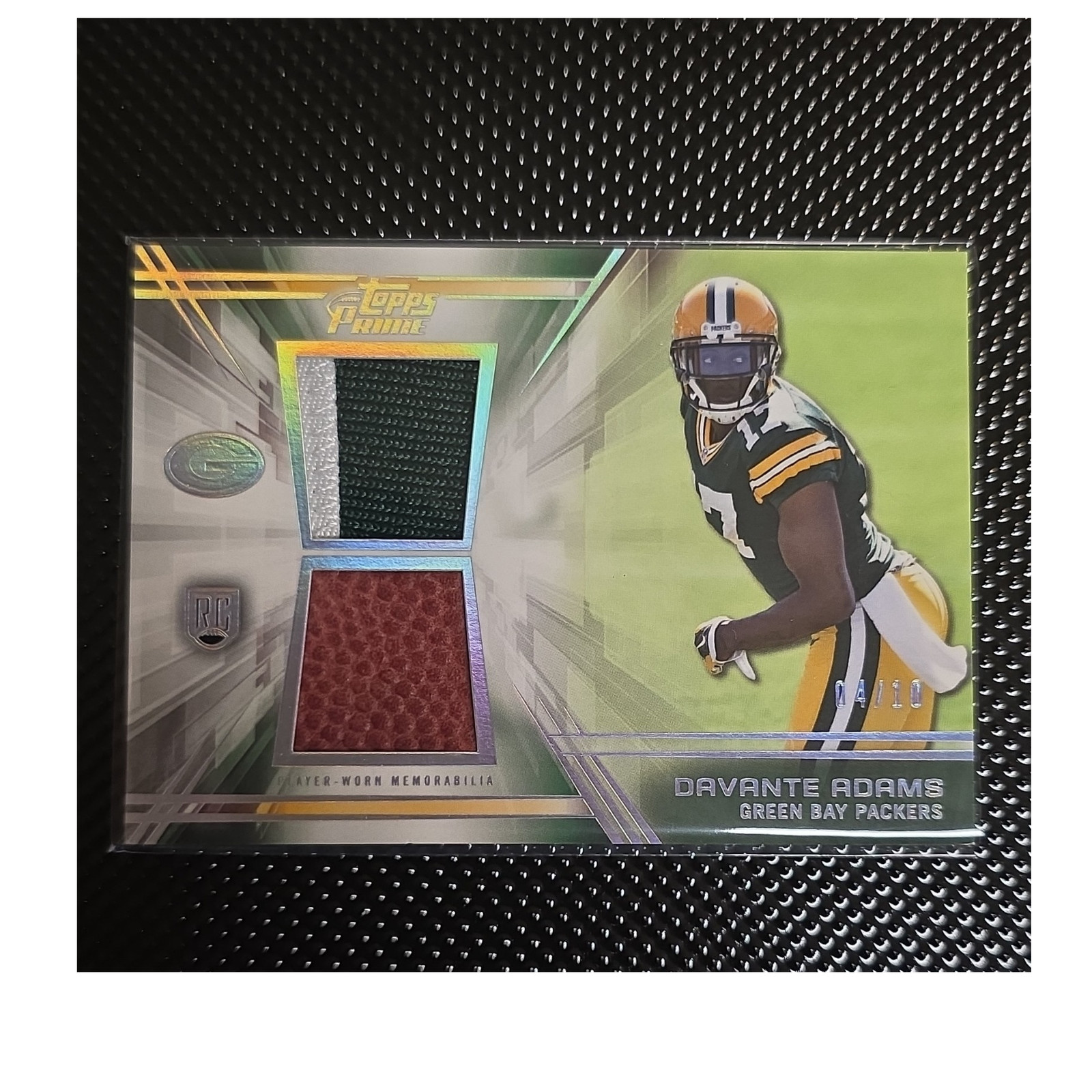 Davante Adams Topps Prime Dual Relics #DRDA Base