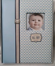 C.R. Gibson All Boy First 5 Years Memory Book, Record Memories and Milestones