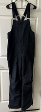 Women s black Roxy Rideout DryFlight 15K Waterproof Snow Bib Pants Size L