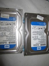 wd 500gb hard drive lot of 3