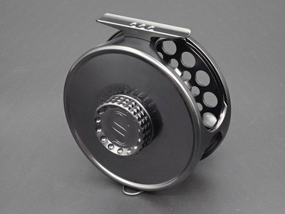 Galvan Swing Fly Spey Reel - Size 6/7 - Limited Edition Black - FREE FLY LINE