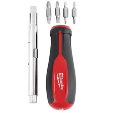 Milwaukee 48-22-2761 11-in-1 Multi-Tip Wire Stripping Square Drive Screwdriver