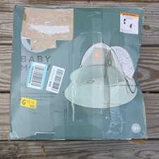 Babymoov Aquani 3-in-1 Pop-Up Shade Tent  Kiddie Pool, XL Green