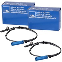 2X ATE ABS-SENSOR Raddrehzahl Hinten Passend FÜR BMW 5 Links+Rechts |