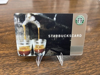 Starbucks Card 2001 Doubleshot Espresso Partner USA Test 1234 Series Test Error