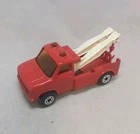 Matchbox Lesney Superfast No61 WRECK TRUCK in DARKER RED with WHITE ARMS "