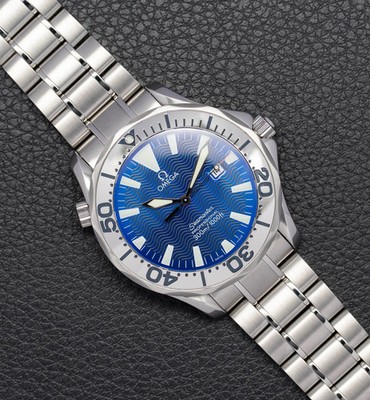 Omega Seamaster Diver 2265.80 Fullset 2001 Box+Papers - 2 Jahre Garantie