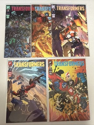 Transformers #1 2 3 4 5 2023 Image Comics Lot Daniel Warren Johnson NM *U5