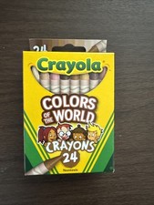 Crayola Colors of the World Multicultural Crayons - 24 Count