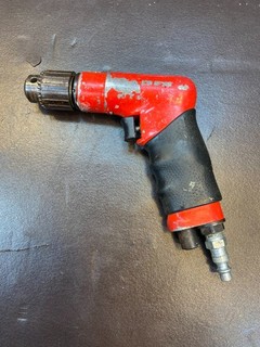 SIOUX TOOLS DR1412 PALM DRILL PISTOL GRIP 3600 RPM/ F65LBA THD 3/8 24 CHUCK
