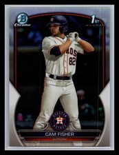 Cam Fisher Houston Astros #BDC-35 2023 Bowman Draft Chrome Refractor