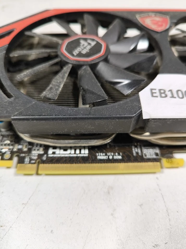 MSI N760 TF 2GD5/OC Graphics Card - Used, Working, Cosmetic Wear - Image 2 of 4
