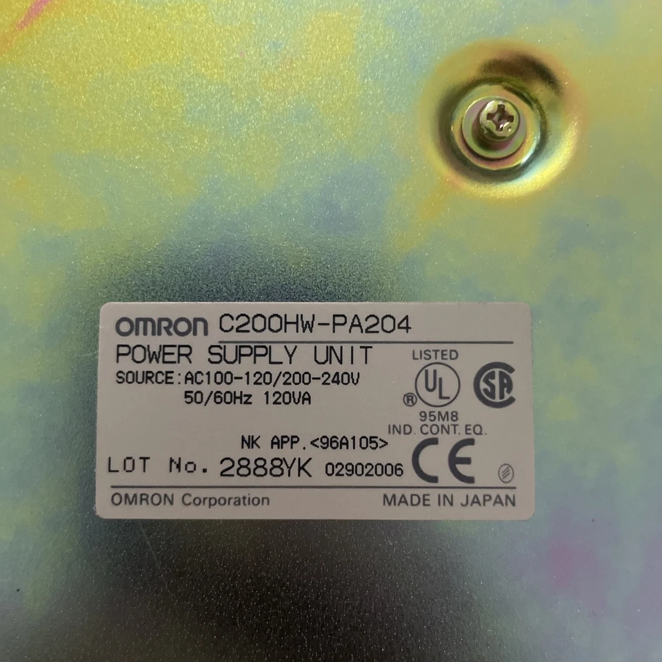 OMRON C200HW-PA204 Power Supply - Image 4 of 4