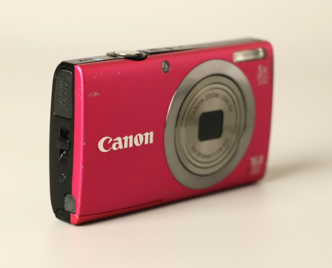 Canon PowerShot A2300 16MP Compact Digital Camera Pink