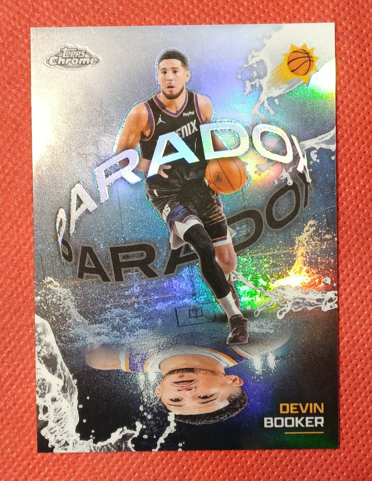 2025-26 Topps Chrome Update Devin Booker Paradox Case Hit SSP