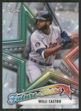 2021 Topps Chrome Future Stars #FS-13 Willi Castro Detroit Tigers 2670