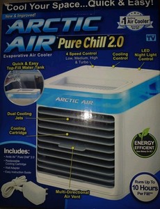 Artic Air Pure Chill 2.0 Evaporative Personal Air Cooler At Walmart $34.99