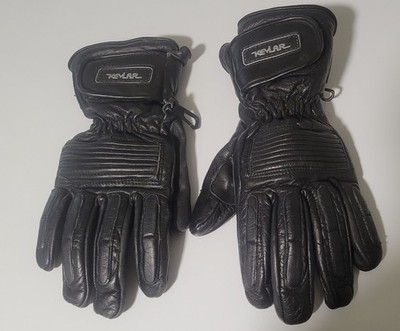 Dupont Thinsulate 3M Kevlar Leather Winter Motorcycle Gloves Small