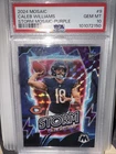 New Listing2024 Panini Mosaic - Storm Caleb Williams #9 Purple Mosaic Prizm /49 (RC)