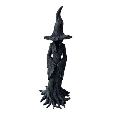Halloween Hexe Statue Requisite handbemalt Hexe Figur für Hof Party Veranda