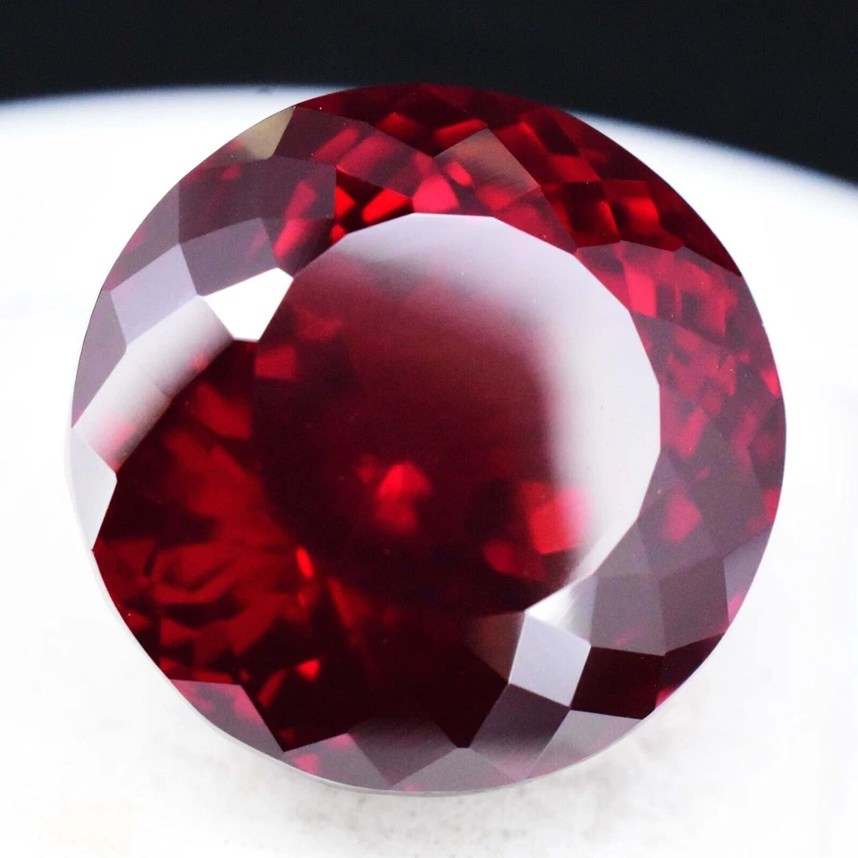 195.90 Carat Natural Certified Red Pyrope Garnet Museum-Size Gemstone Africa - Image 2 of 4