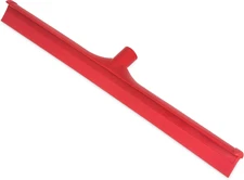 24" Floor Squeegee Replacement Head, Seamless Rubber with Rust-Free Plastic Fram