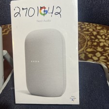 Google Nest Audio Smart Speaker - Chalk for sale online | eBay