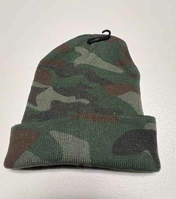 Camflouge Winter Cap One Size Fits Most One Size