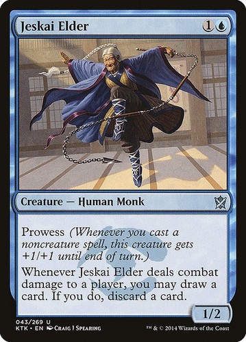 4x Jeskai Elder - KTK (Khans of Tarkir) #43 MTG Magic The Gathering Playset