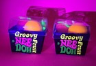 🔥🍌 New Lot Of 2 Schylling Groovy NeeDoh Fruit Tactile Squeeze Toy — photo 2
