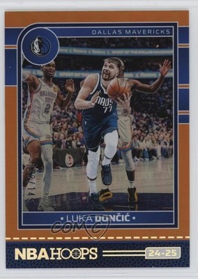 2024-25 Panini NBA Hoops Orange 38/149 Luka Doncic Luka Dončić #115 1l42
