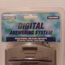 NEW Conair Call Keeper, Digital Answering System - Screening, Remote Operation