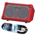 Boss Cube Street II Amplifier Red with BT Dual Adapter and keepdrum cable