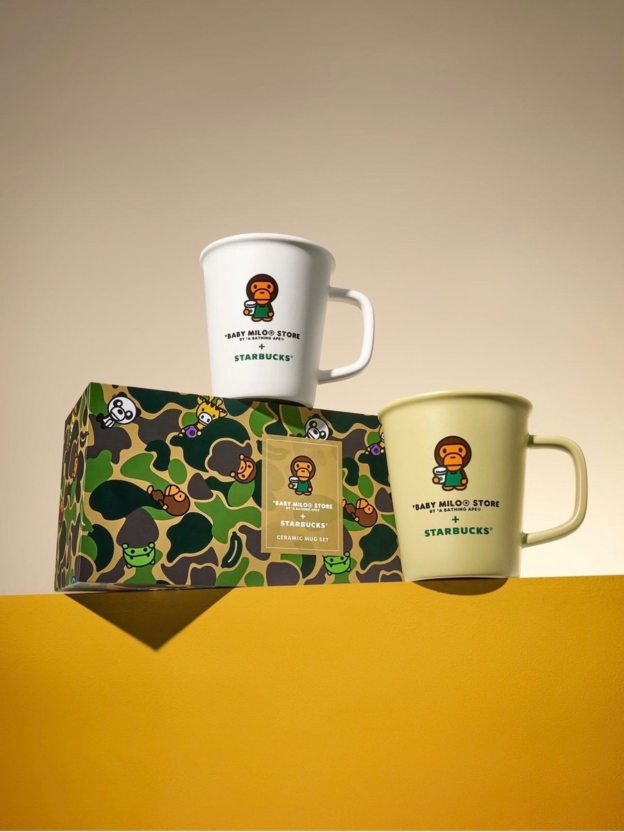 韓国限定 / スタバ starbucks BABY MILO BAPE セット Starbucks Korea 2026 BAPE BABY MILO Tumbler Mug Set (from May) | eBay